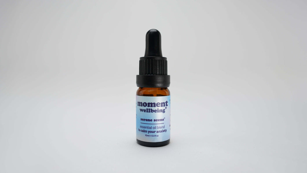 serene scene™ essential oil blend to calm your anxiety - moment wellbeing